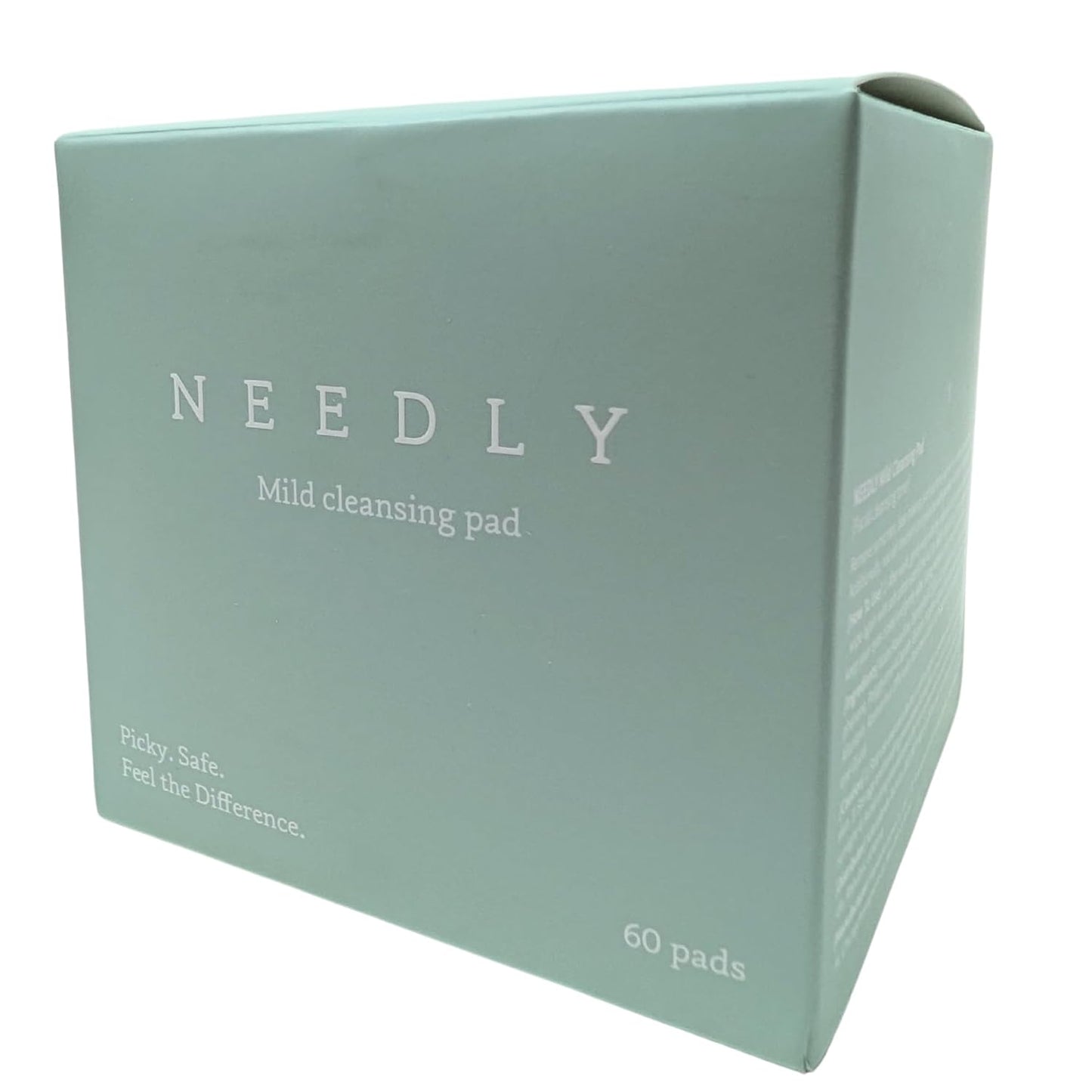 NEEDLY | Mild Cleansing Pad | Triple deep cleansing | One-step makeup remover | Barrier care cleanser for sensitive skin