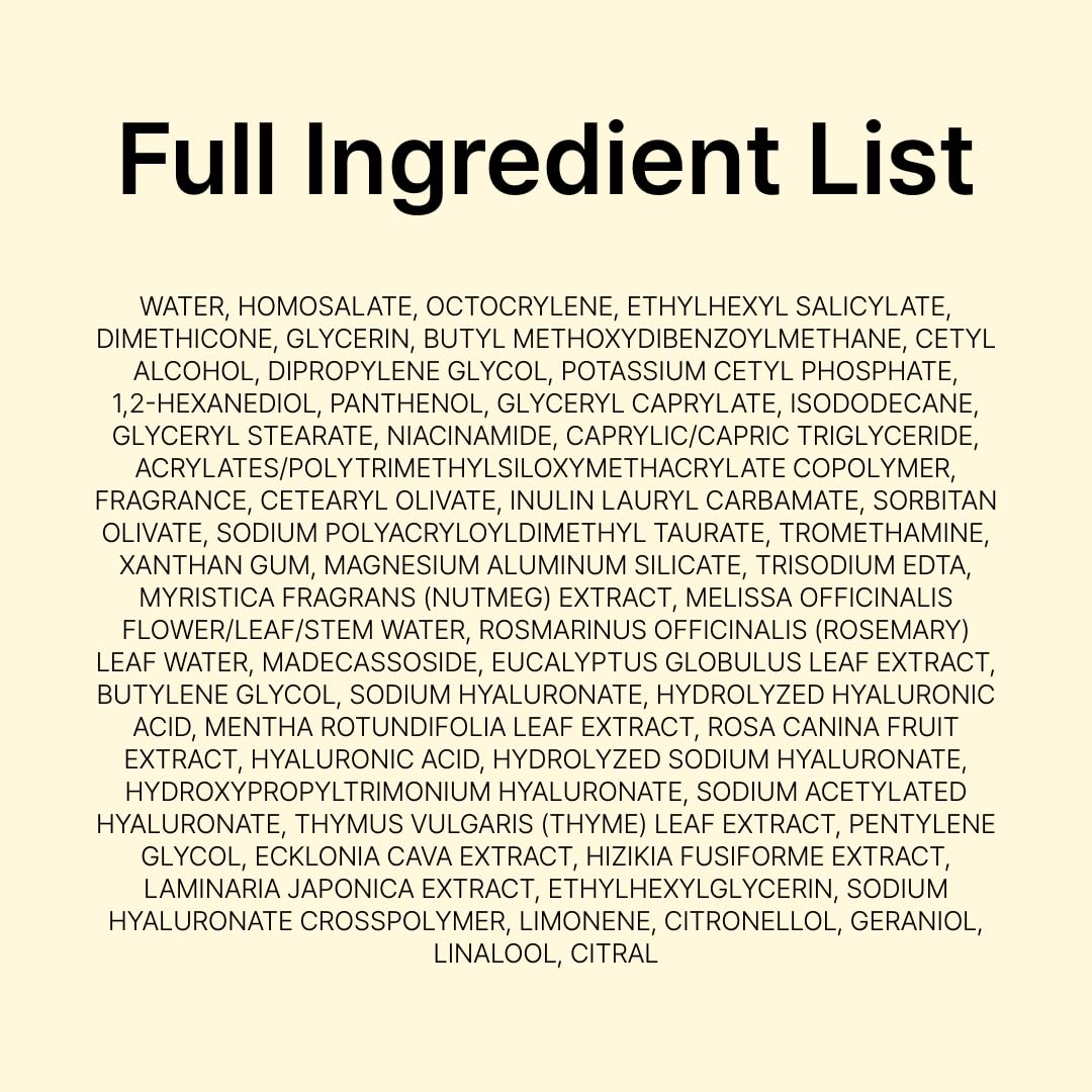 belif Milky Niacinamide Sunscreen SPF 40 – Lightweight & Invisible Sun Serum for Face with 7 Types of Hyaluronic Acid | No White Cast, Non-Comedogenic, Hydrating, Makeup-Gripping Primer (1.69 fl.oz)